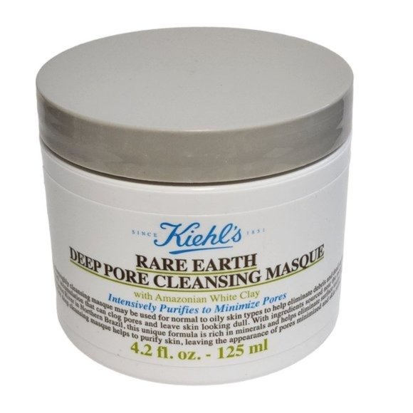 Kiehl’s Rare Earth Deep Pore Cleansing Masque Mask Full Size Minimize Pores - Picture 3 of 8